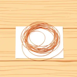 رسم توضيحي لكلمة wire