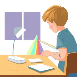 رسم توضيحي لكلمة physics