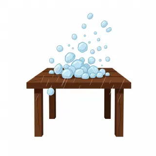 رسم توضيحي لكلمة hail