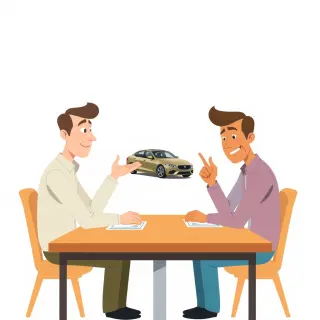 رسم توضيحي لكلمة disagreement