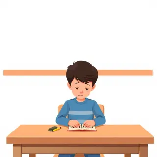 رسم توضيحي لكلمة lack