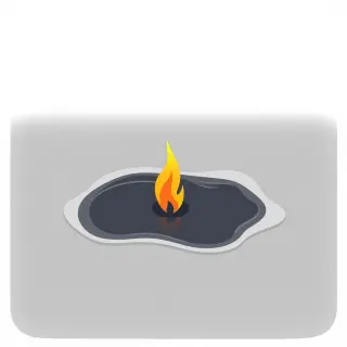 رسم توضيحي لكلمة ignite