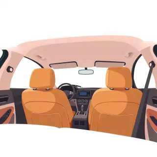 رسم توضيحي لكلمة interior