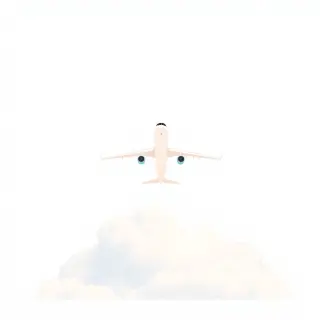 رسم توضيحي لكلمة airplane