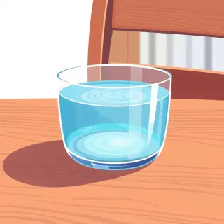 رسم توضيحي لكلمة liquid
