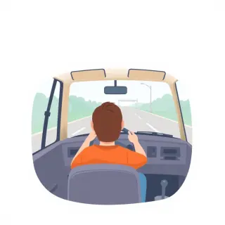 رسم توضيحي لكلمة car