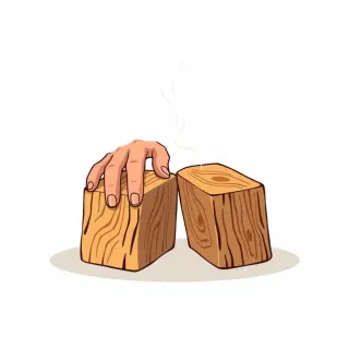 رسم توضيحي لكلمة friction