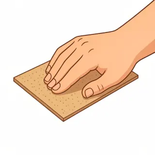 رسم توضيحي لكلمة rub