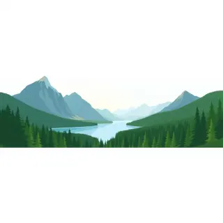 رسم توضيحي لكلمة scenery