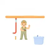 رسم توضيحي لكلمة plumber