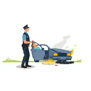رسم توضيحي لكلمة rescue