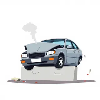 رسم توضيحي لكلمة crash