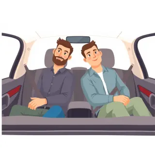 رسم توضيحي لكلمة guy