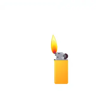 رسم توضيحي لكلمة flame