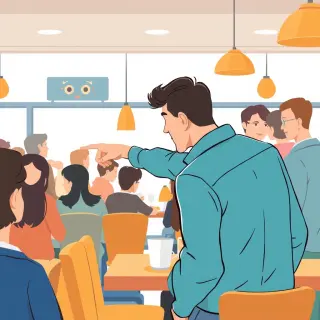 رسم توضيحي لكلمة spot