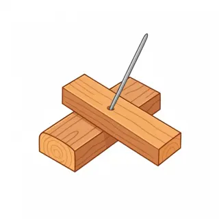 رسم توضيحي لكلمة nail