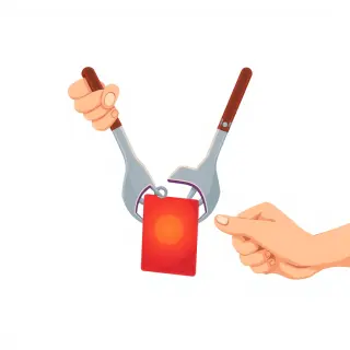 رسم توضيحي لكلمة pliers