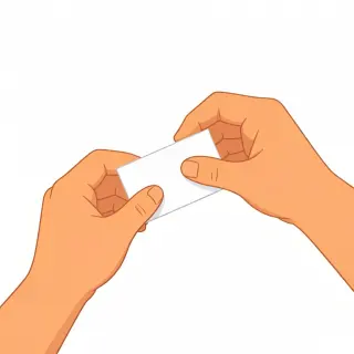 رسم توضيحي لكلمة fold