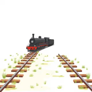 رسم توضيحي لكلمة track