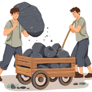 رسم توضيحي لكلمة ore