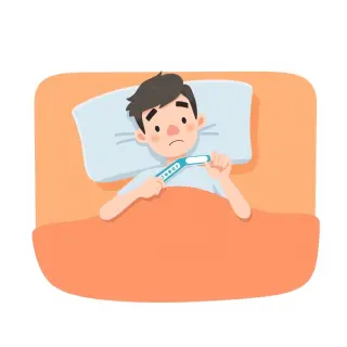 رسم توضيحي لكلمة disease