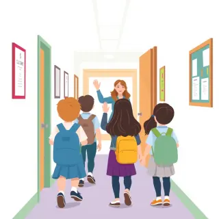 رسم توضيحي لكلمة dismissal