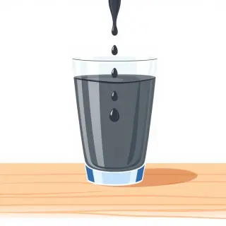 رسم توضيحي لكلمة contaminate