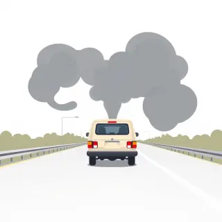 رسم توضيحي لكلمة emission