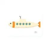 رسم توضيحي لكلمة submarine
