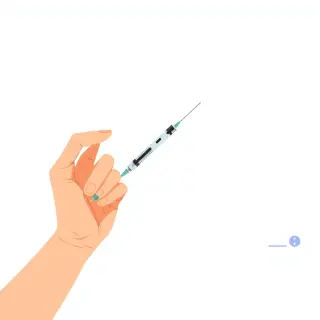 رسم توضيحي لكلمة needle