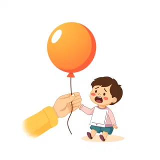 رسم توضيحي لكلمة cheer up
