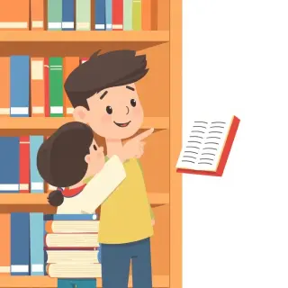 رسم توضيحي لكلمة refer