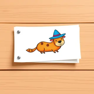 رسم توضيحي لكلمة cartoon