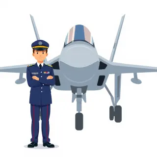 رسم توضيحي لكلمة captain