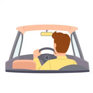 رسم توضيحي لكلمة drive