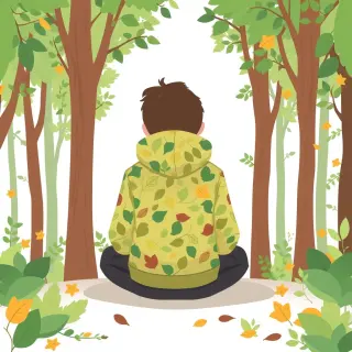 رسم توضيحي لكلمة camouflage