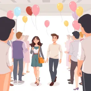 رسم توضيحي لكلمة encounter