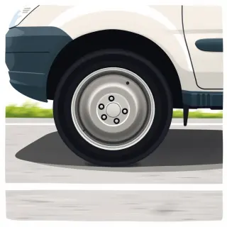 رسم توضيحي لكلمة rotate
