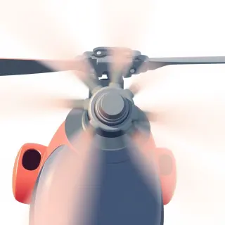 رسم توضيحي لكلمة rotor