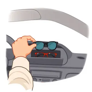 رسم توضيحي لكلمة compartment