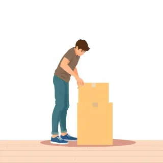 رسم توضيحي لكلمة lean