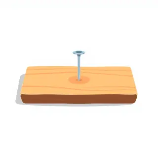 رسم توضيحي لكلمة protrude