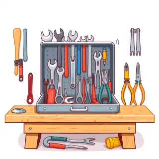 رسم توضيحي لكلمة kit