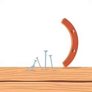رسم توضيحي لكلمة magnet