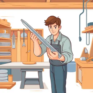 رسم توضيحي لكلمة rod