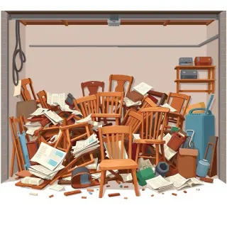 رسم توضيحي لكلمة junk