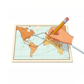 رسم توضيحي لكلمة plot