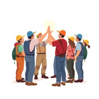 رسم توضيحي لكلمة morale