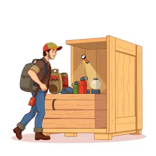 رسم توضيحي لكلمة outfit