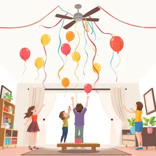 رسم توضيحي لكلمة decorate